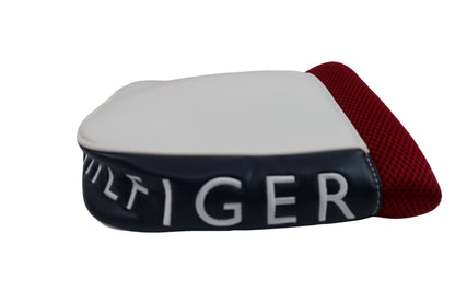 TOMMY HILFIGER GOLF(トミーヒルフィガーゴルフ) アイアンカバー 白ネイビー赤 フリーサイズ N-5