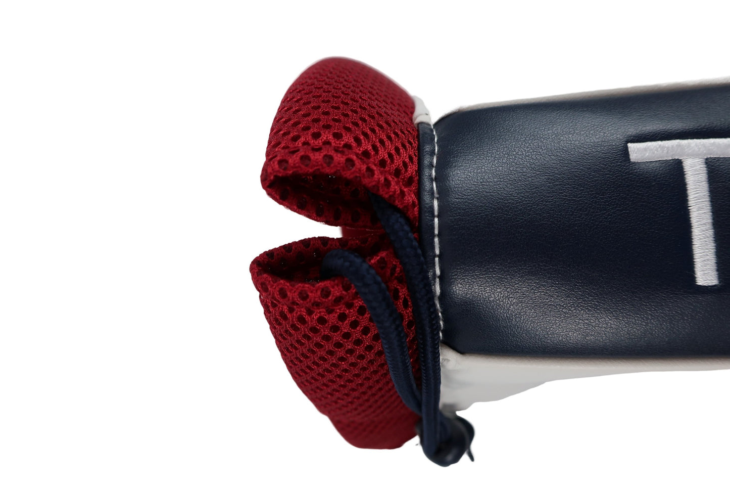 TOMMY HILFIGER GOLF(トミーヒルフィガーゴルフ) アイアンカバー 白ネイビー赤 フリーサイズ N-8