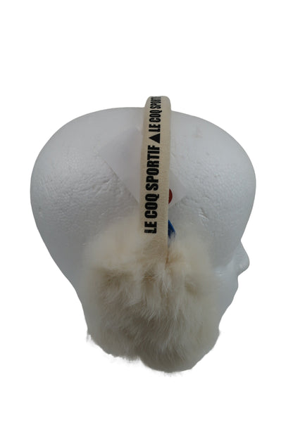 le coq sportif(ルコックスポルティフ) イヤーマフ 白 レディース フリーサイズ A-3