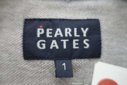 PEARLY GATES(パーリーゲイツ) ポロシャツ グレー レディース 1 055-8260802 A-2