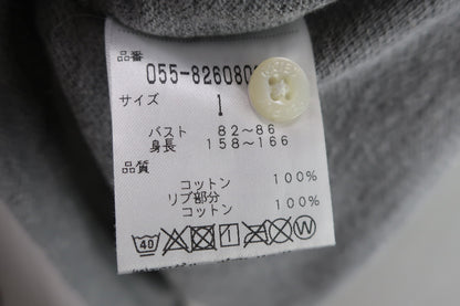 PEARLY GATES(パーリーゲイツ) ポロシャツ グレー レディース 1 055-8260802 A-8