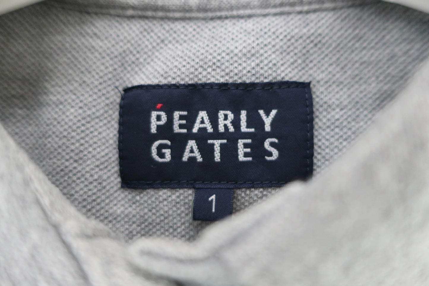 PEARLY GATES(パーリーゲイツ) ポロシャツ グレー レディース 1 055-8160202 A-2
