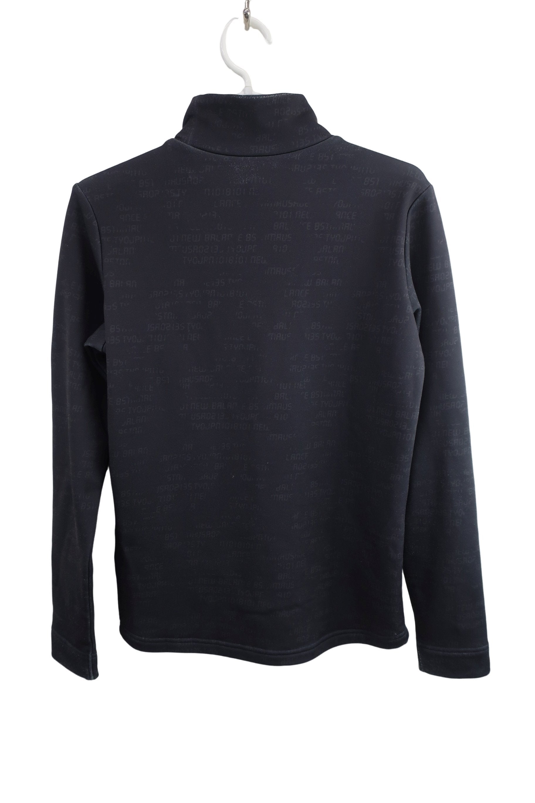 New Balance golf(ニューバランスゴルフ) 長袖モックネックシャツ 黒 レディース 1 012-0267503 B-5