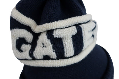 PEARLY GATES(パーリーゲイツ) ニット帽 ネイビー レディース フリーサイズ A-7