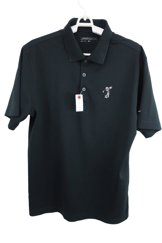 NIKE GOLF(ナイキゴルフ) ポロシャツ 黒 メンズ S A-1