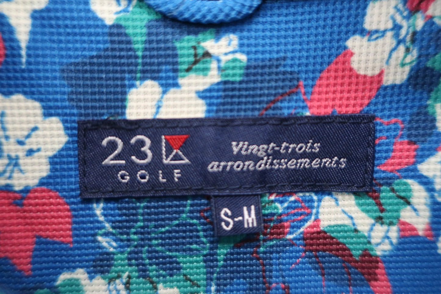 23区 GOLF(23区ゴルフ) ワンピース 青花柄 レディース S-M A-3