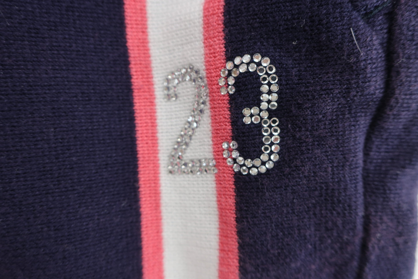 23区 GOLF(23区ゴルフ) ショートパンツ ネイビー白ストライプ レディース 64 B-2