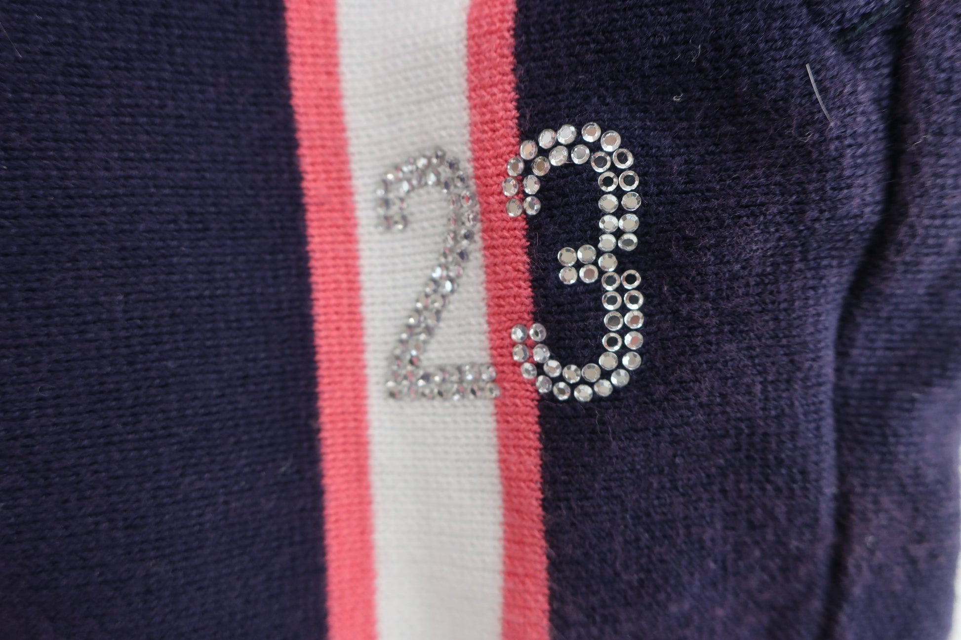 23区 GOLF(23区ゴルフ) ショートパンツ ネイビー白ストライプ レディース 64 B-2