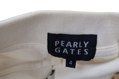 PEARLY GATES(パーリーゲイツ) ポロシャツ 白ネイビー メンズ 4 053-260865 B-5