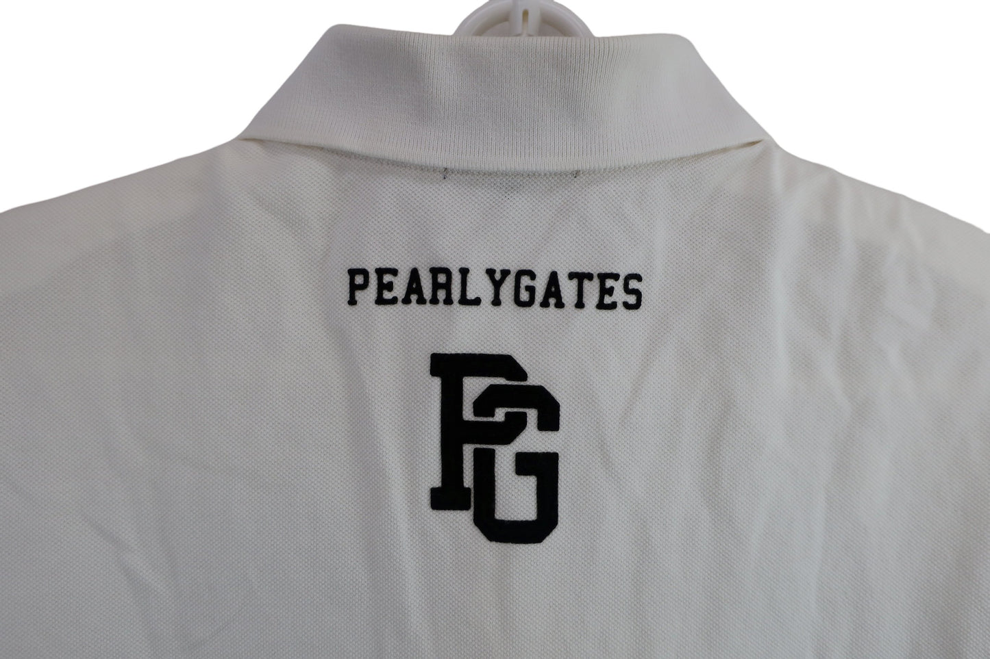 PEARLY GATES(パーリーゲイツ) ポロシャツ 白ネイビー メンズ 4 053-260865 B-9