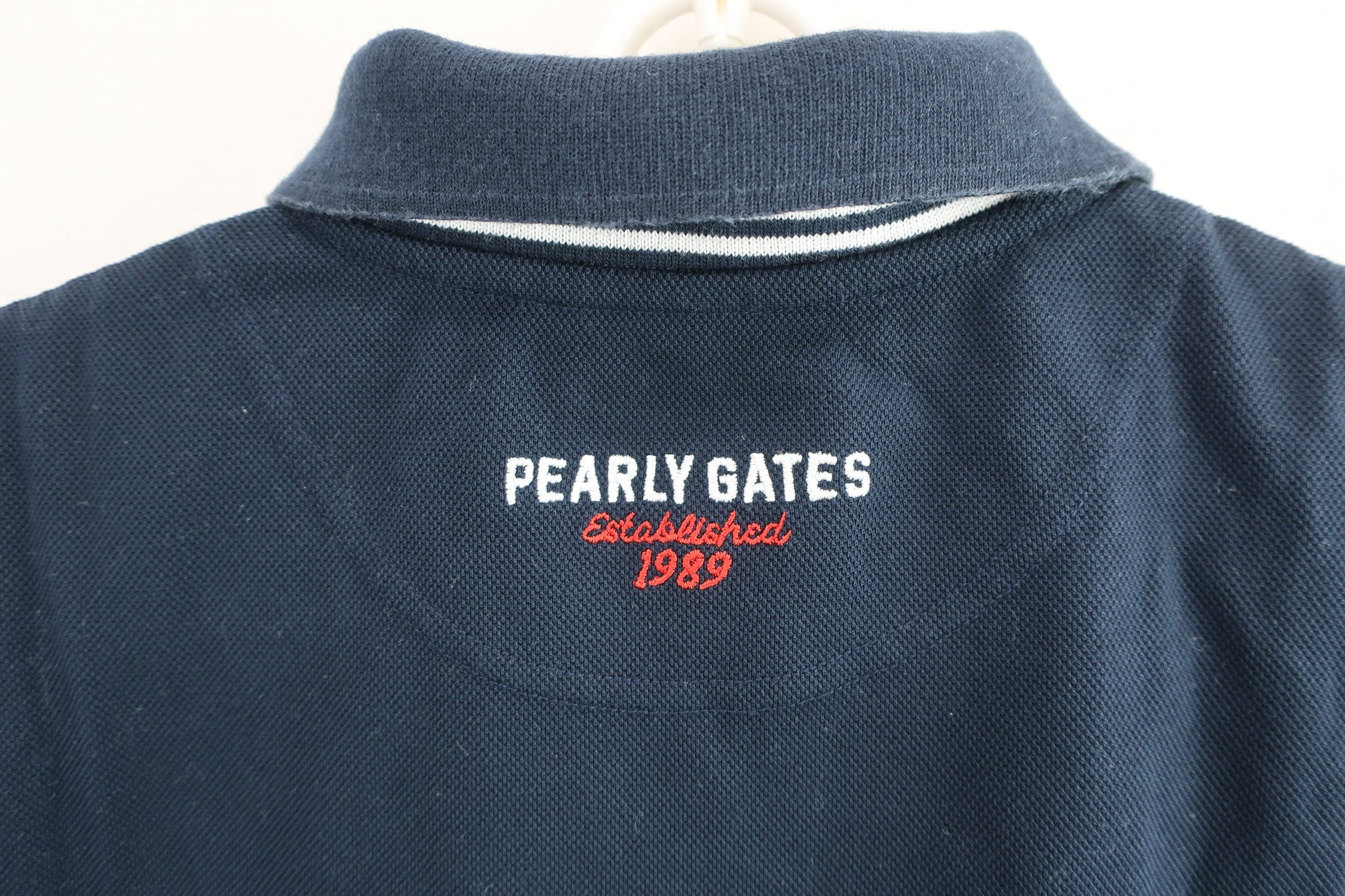 PEARLY GATES(パーリーゲイツ) ポロシャツ ネイビー レディース 1 055-9160518 B-7