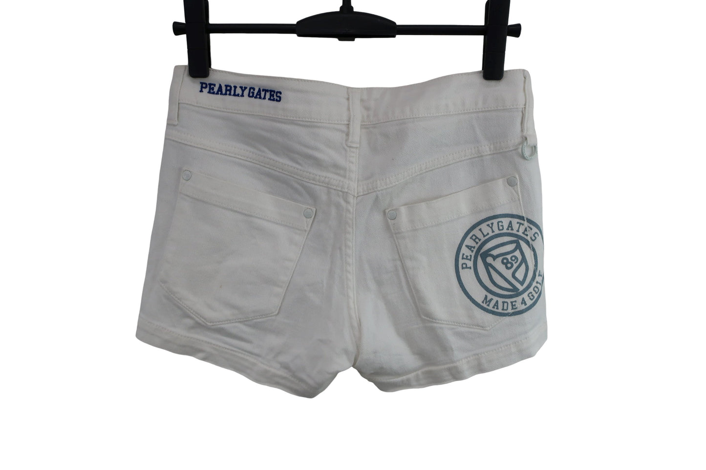 PEARLY GATES(パーリーゲイツ) ショートパンツ 白 レディース 0 055-132466 B-4