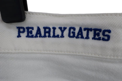 PEARLY GATES(パーリーゲイツ) ショートパンツ 白 レディース 0 055-132466 B-5