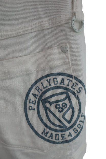 PEARLY GATES(パーリーゲイツ) ショートパンツ 白 レディース 0 055-132466 B-6