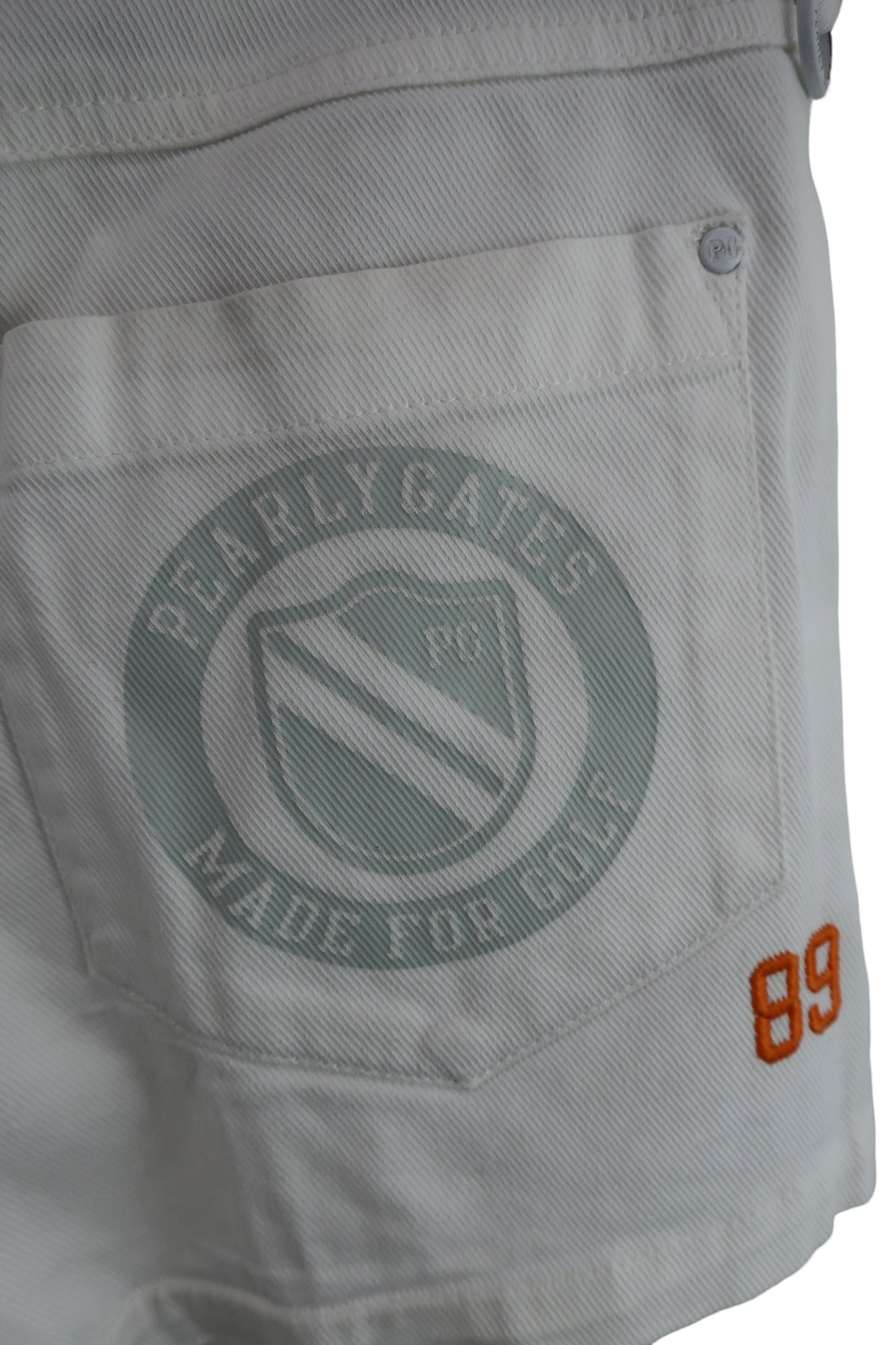 PEARLY GATES(パーリーゲイツ) ショートパンツ 白 レディース 0 055-6132206 B-6