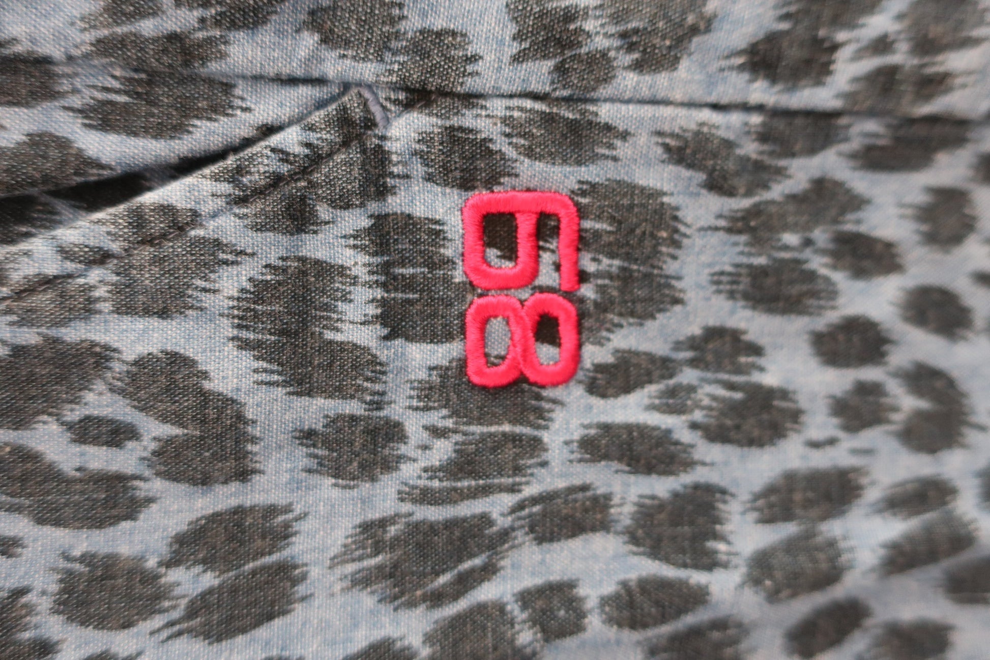 PEARLY GATES(パーリーゲイツ) ショートパンツ 青黒ヒョウ柄 レディース 1 055-132311 B-2