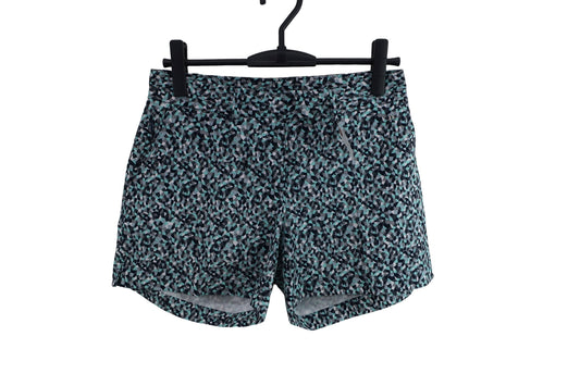 J.LINDEBERG(ジェイ リンドバーグ) ショートパンツ 黒白グレー緑総柄 レディース 27 072-05442 A-1