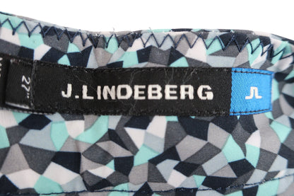 J.LINDEBERG(ジェイ リンドバーグ) ショートパンツ 黒白グレー緑総柄 レディース 27 072-05442 A-5