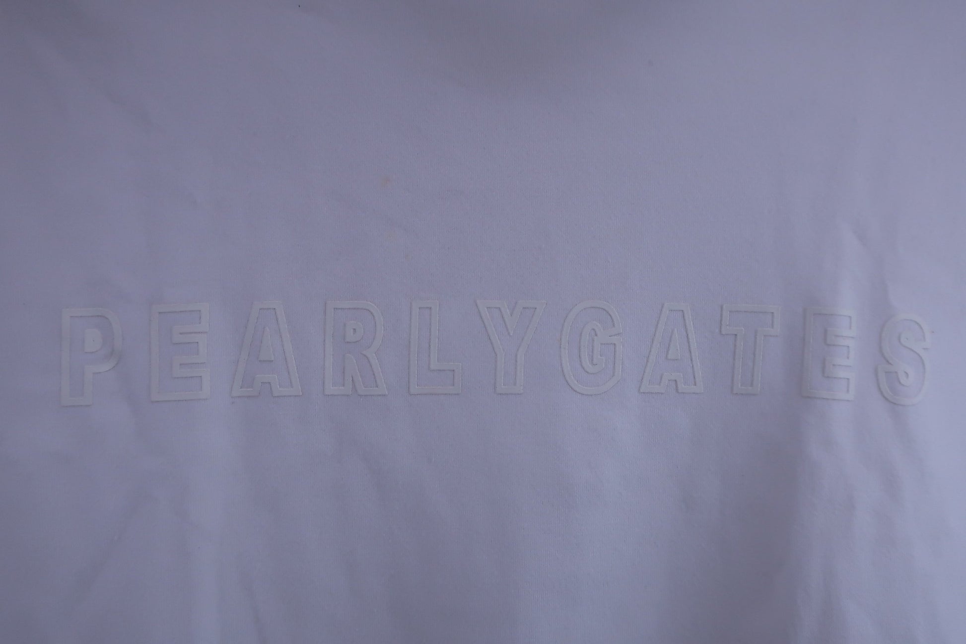 PEARLY GATES(パーリーゲイツ) 半袖モックネックシャツ 白 レディース 1 055-167021 B-2