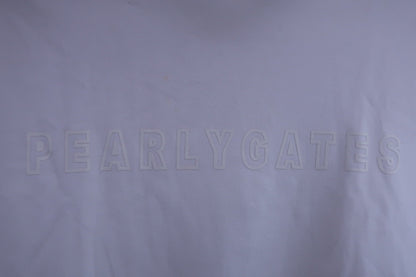 PEARLY GATES(パーリーゲイツ) 半袖モックネックシャツ 白 レディース 1 055-167021 B-2