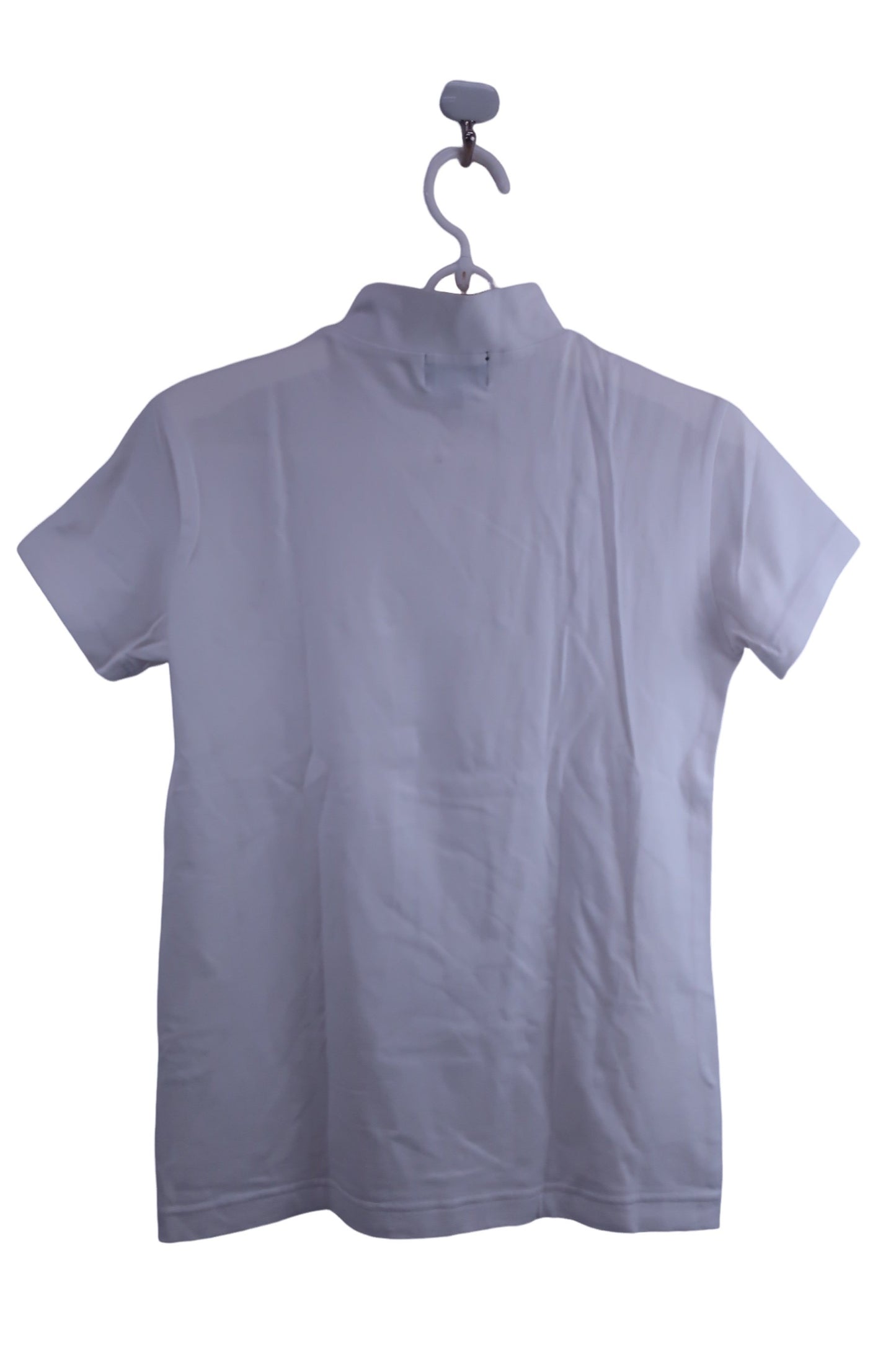 PEARLY GATES(パーリーゲイツ) 半袖モックネックシャツ 白 レディース 1 055-167021 B-6