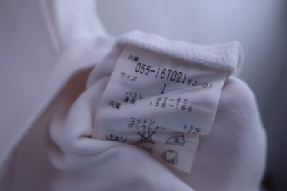 PEARLY GATES(パーリーゲイツ) 半袖モックネックシャツ 白 レディース 1 055-167021 B-9