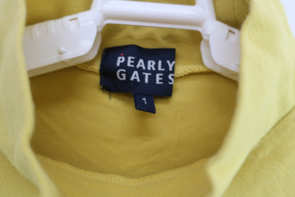 PEARLY GATES(パーリーゲイツ) ハイネックシャツ 黄色 レディース 1 055-266017 B-3