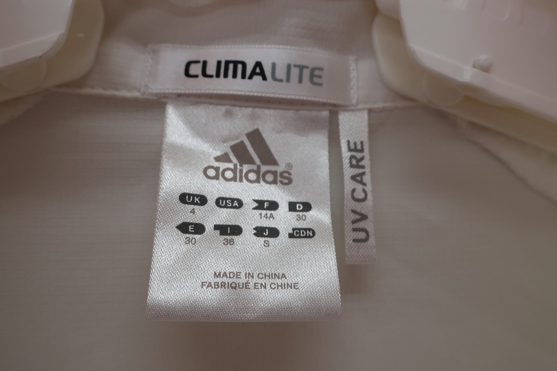 adidas(アディダス) フルジップジャケット 白 レディース S W61870JD0019 B-4