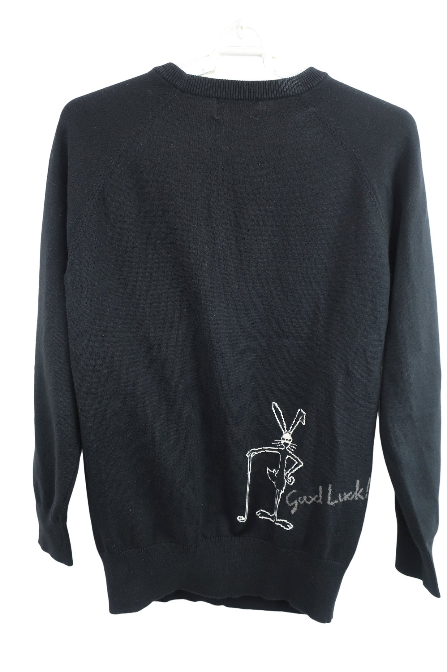 PEARLY GATES(パーリーゲイツ) ニットセーター 黒地グレーボーダー レディース 1 055-270002 B-4