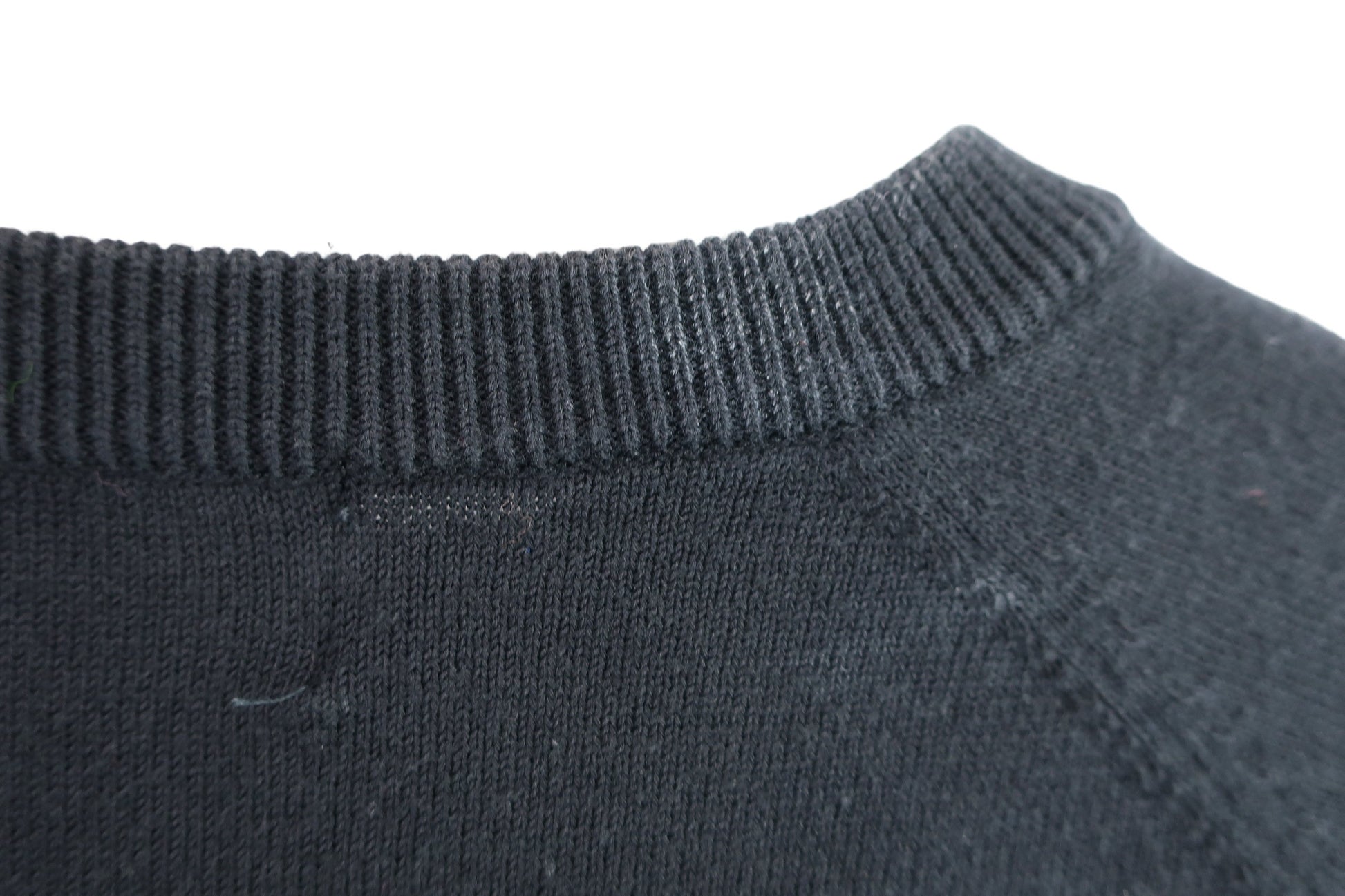 PEARLY GATES(パーリーゲイツ) ニットセーター 黒地グレーボーダー レディース 1 055-270002 B-6