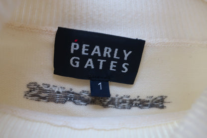 PEARLY GATES(パーリーゲイツ) ハイネックセーター アイボリー レディース 1 055-274004 B-3