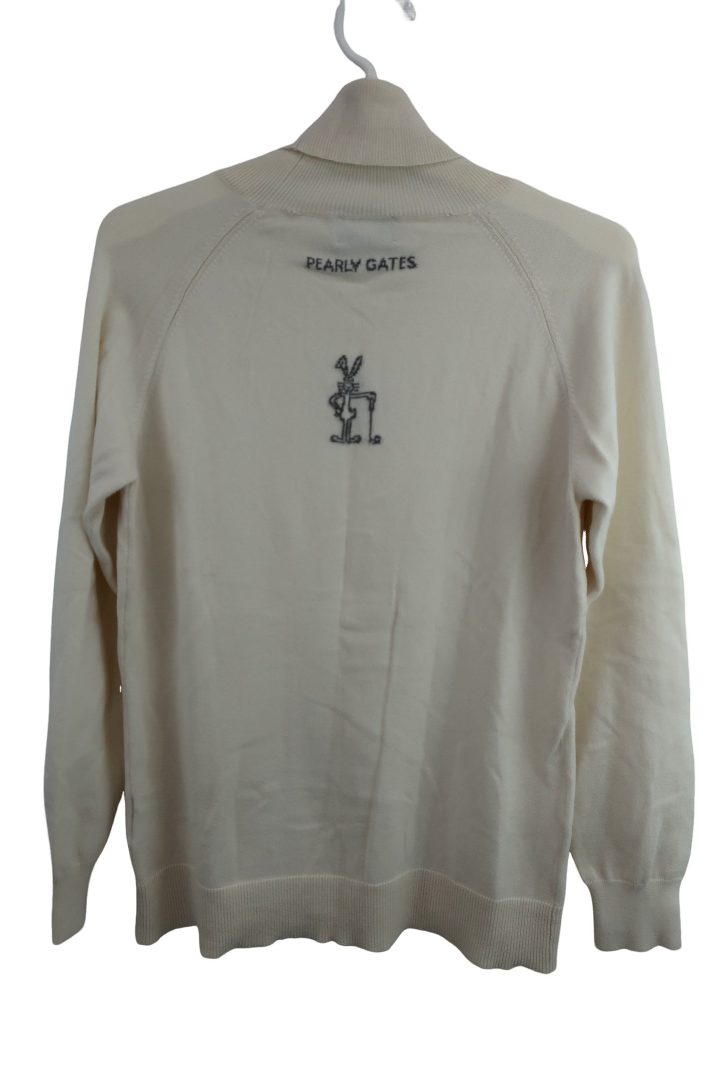 PEARLY GATES(パーリーゲイツ) ハイネックセーター アイボリー レディース 1 055-274004 B-5