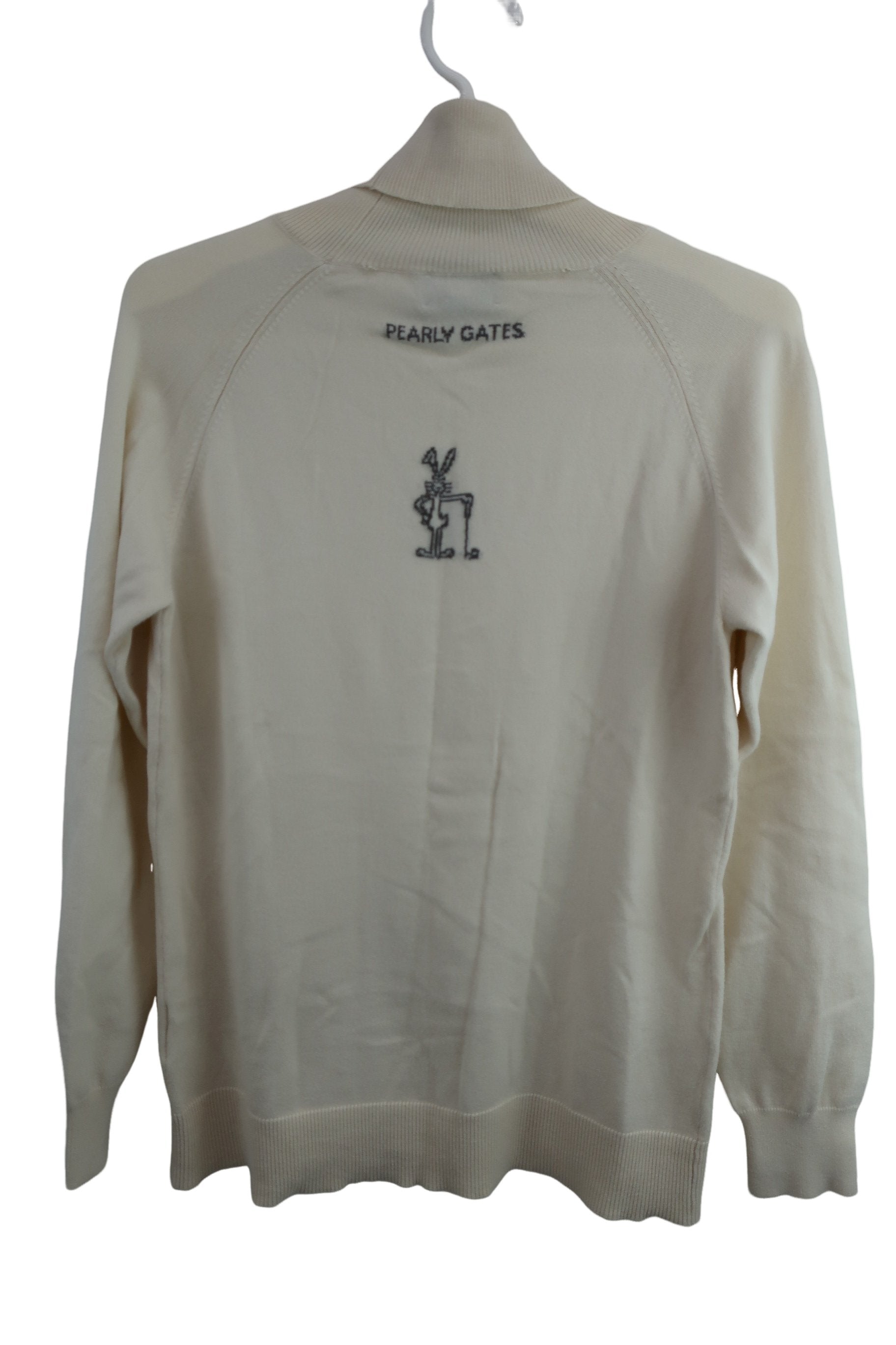 PEARLY GATES(パーリーゲイツ) ハイネックセーター アイボリー レディース 1 055-274004 B-5