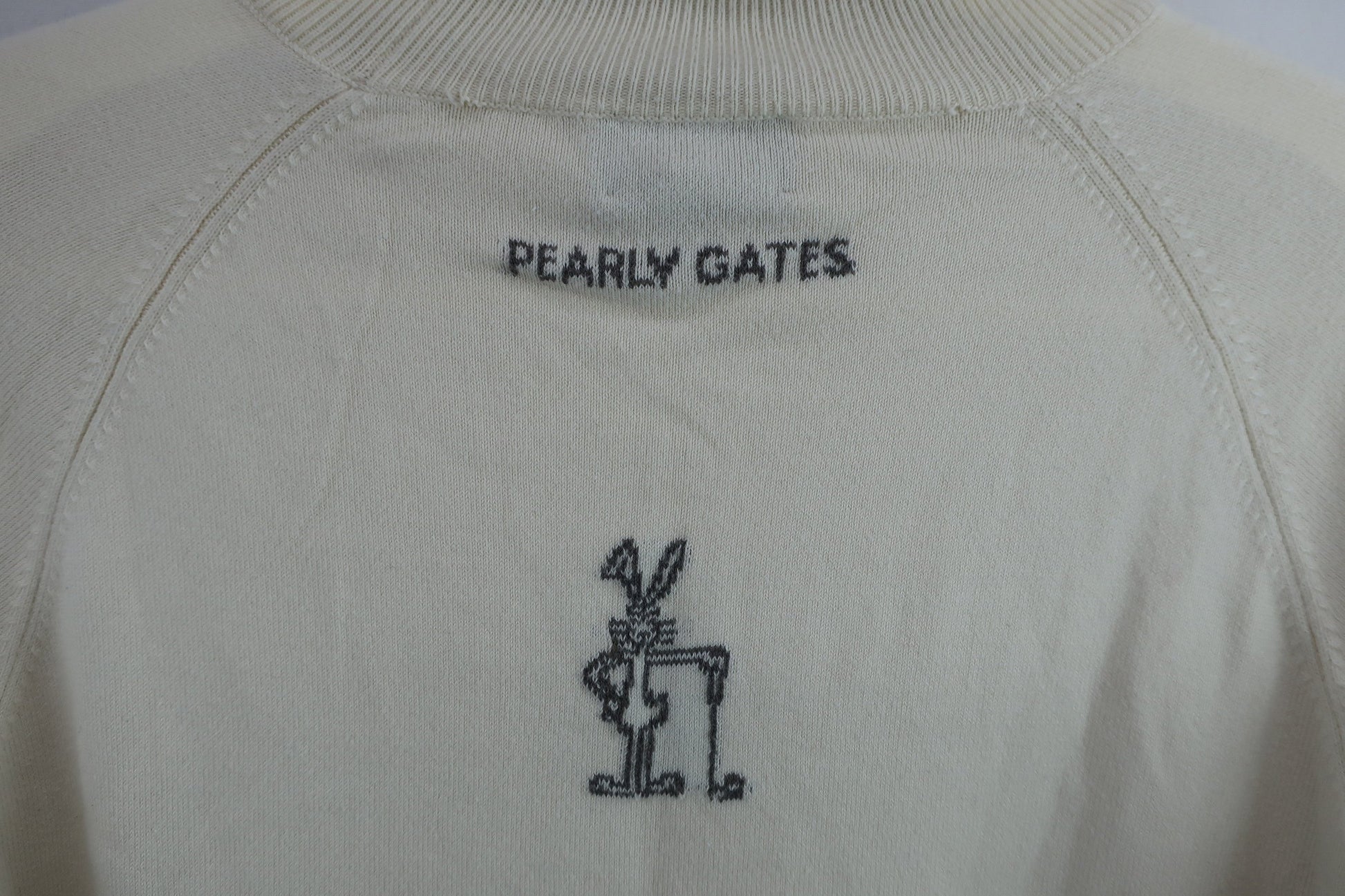 PEARLY GATES(パーリーゲイツ) ハイネックセーター アイボリー レディース 1 055-274004 B-6