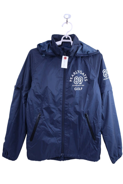 PEARLY GATES(パーリーゲイツ) パーカージャケット ネイビー レディース 0 055-120104 A-1