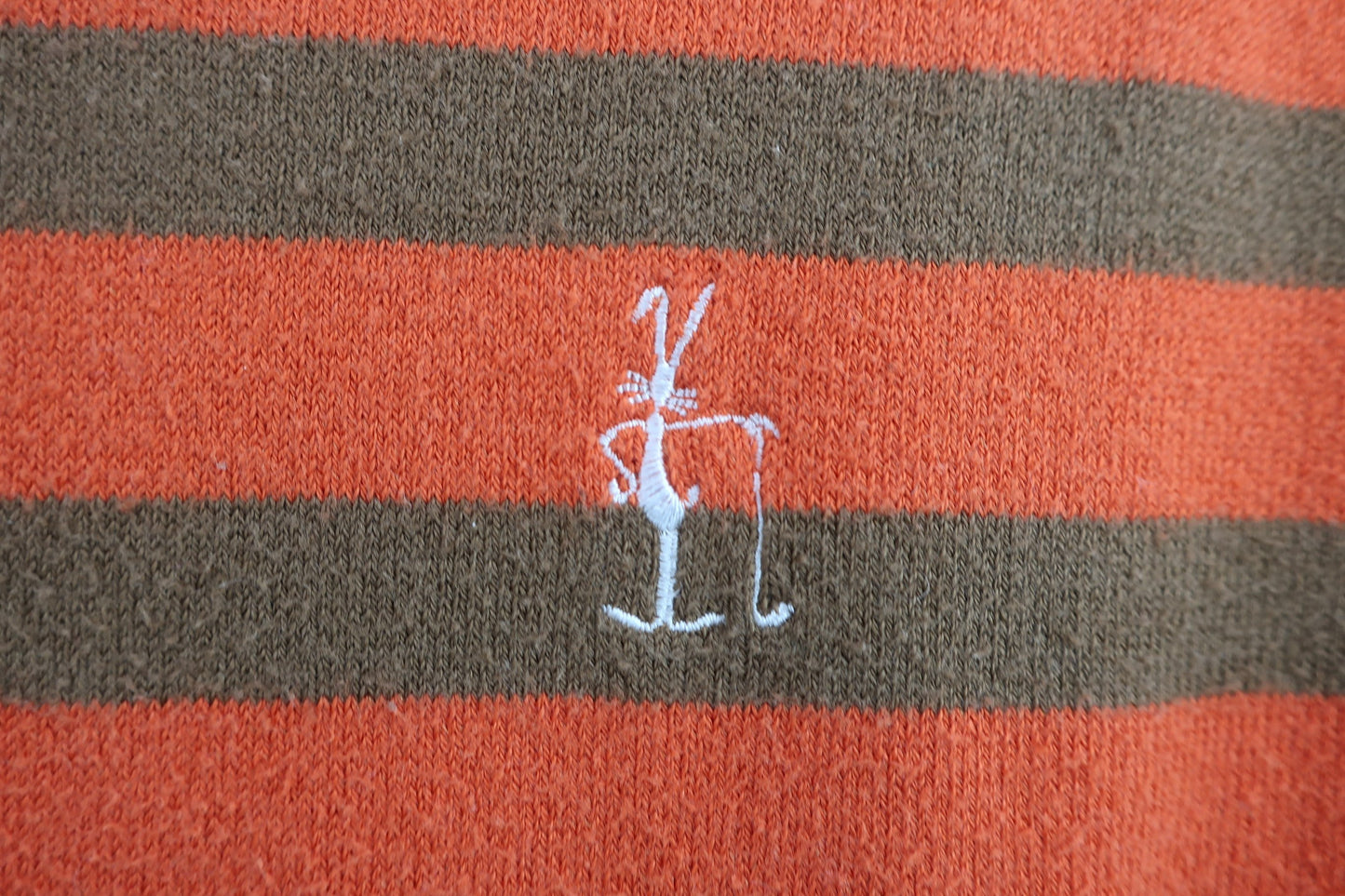 PEARLY GATES(パーリーゲイツ) ハイネックセーター オレンジ茶色ボーダー レディース 1 C-2