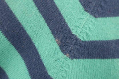 PEARLY GATES(パーリーゲイツ) ハイネックセーター 青水色ボーダー レディース 1 B-5