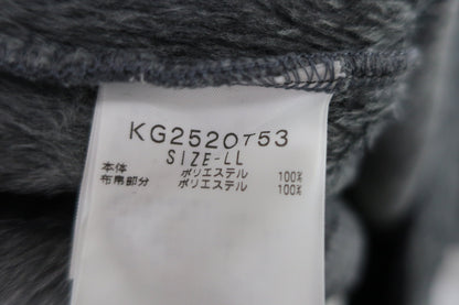 Kappa(カッパ) フリースジャケット グレー赤 メンズ LL A-7