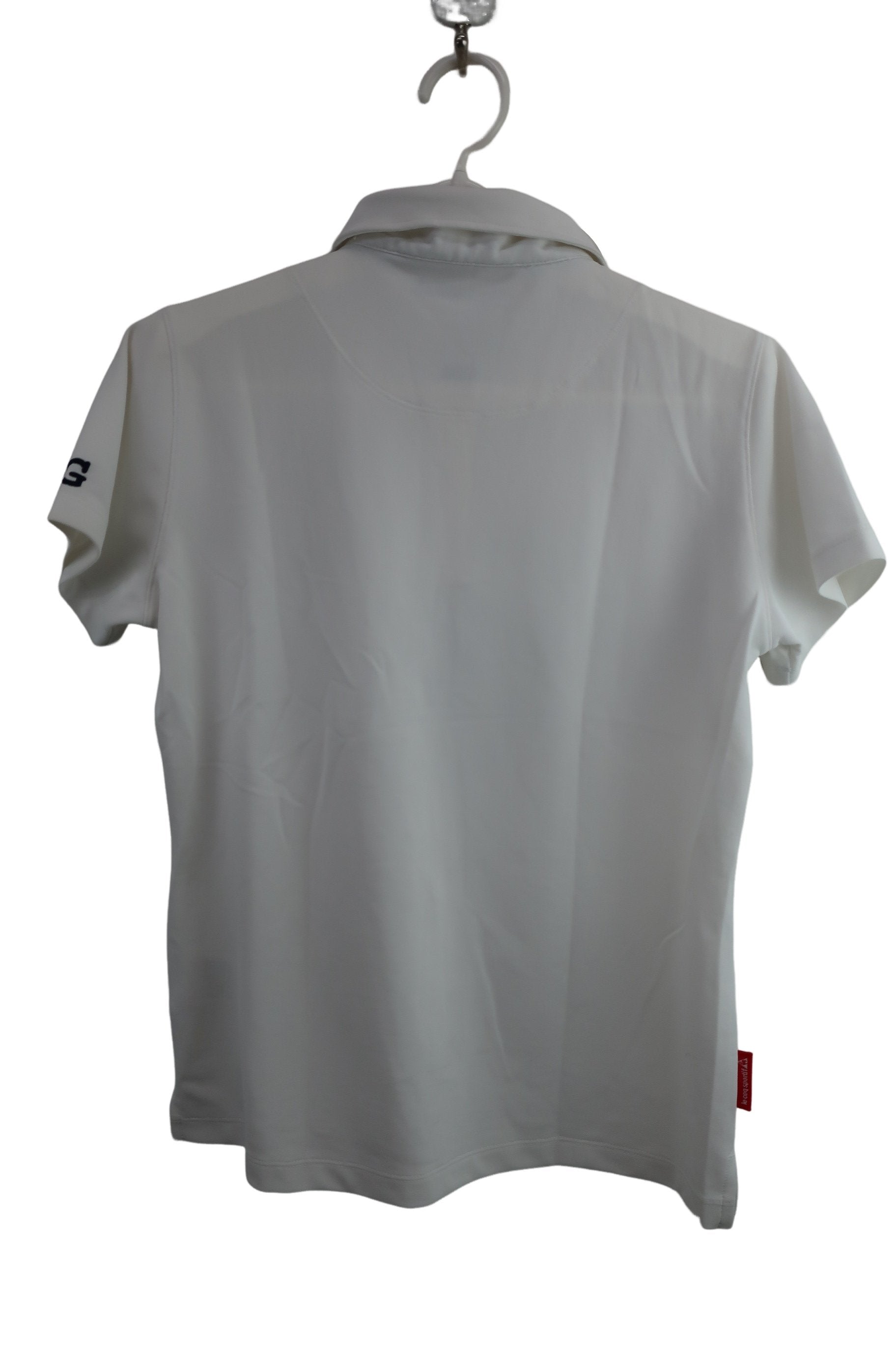 le coq sportif(ルコックスポルティフ) ポロシャツ 白 レディース L A-6