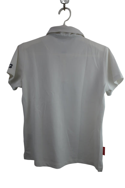 le coq sportif(ルコックスポルティフ) ポロシャツ 白 レディース L A-6