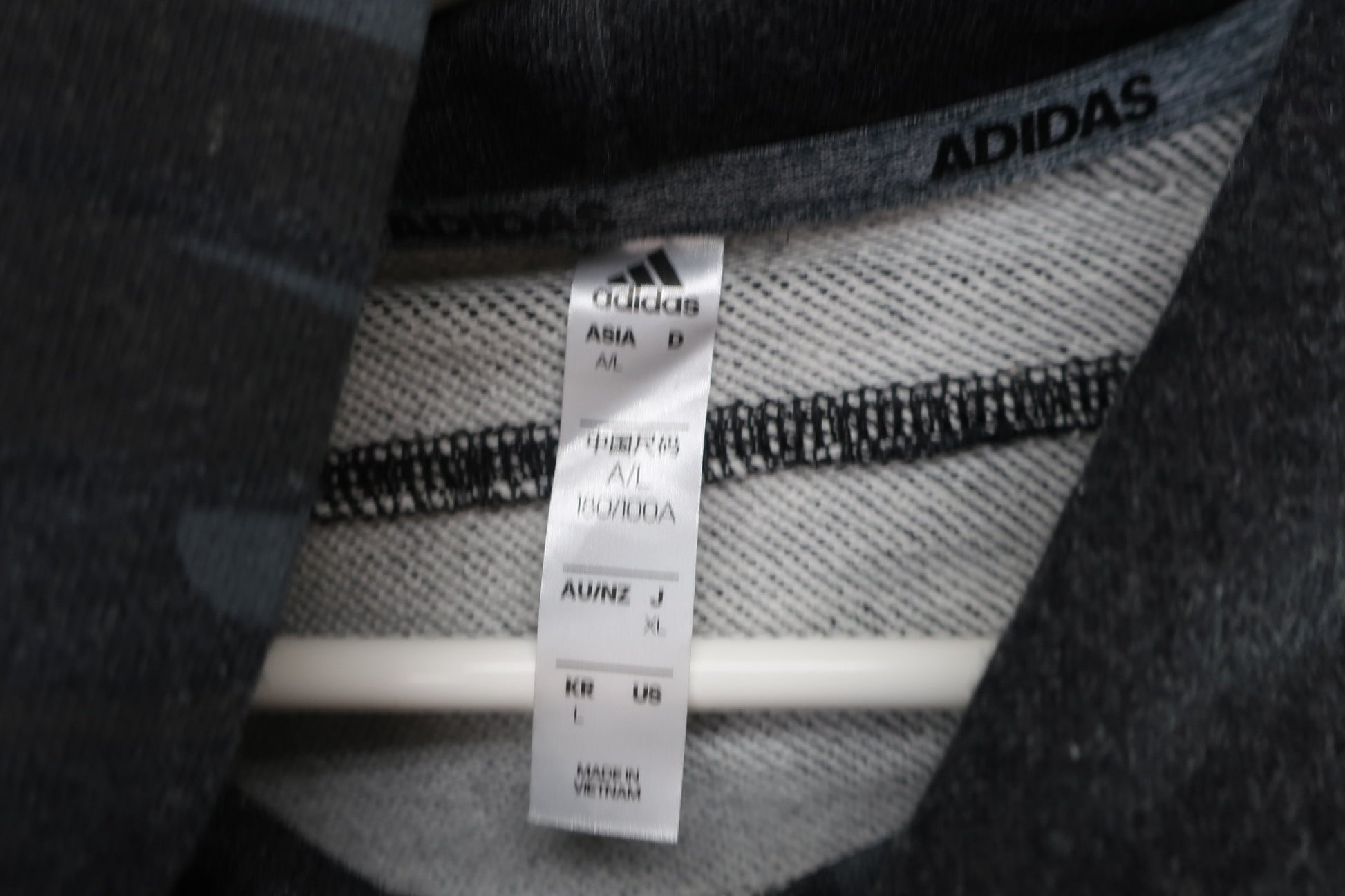 adidas(アディダス) パーカー 黒 メンズ XL B-4