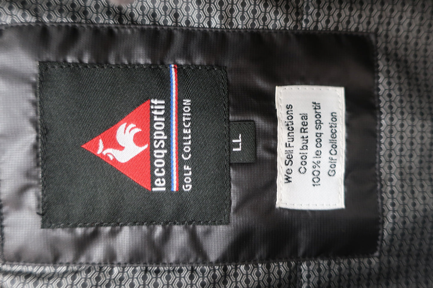 le coq sportif(ルコックスポルティフ) フルジップウィンドブレーカー 黒 メンズ LL A-6