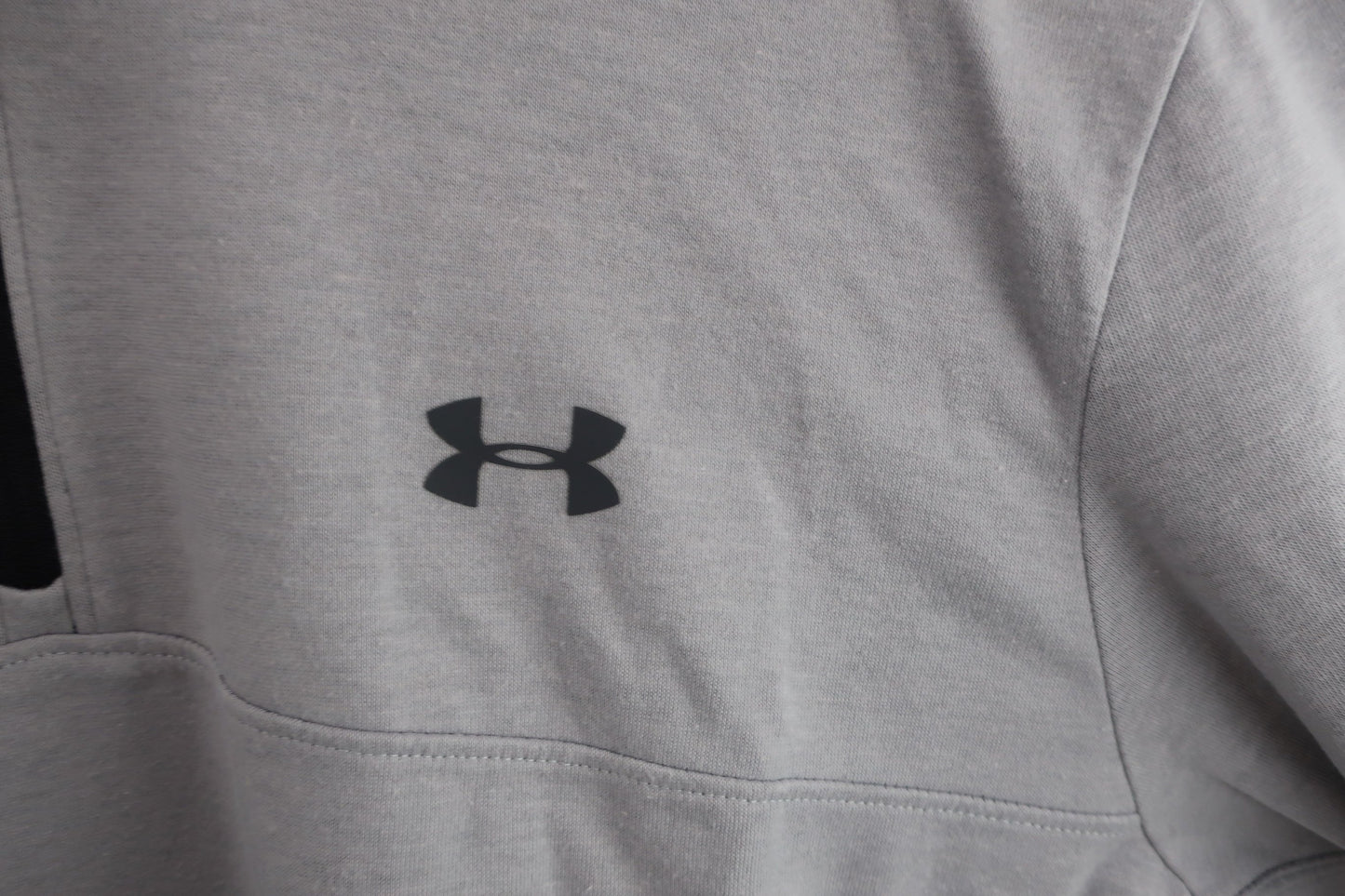UNDER ARMOUR(アンダーアーマー) ハーフジップトレーナー グレー メンズ LG A-2