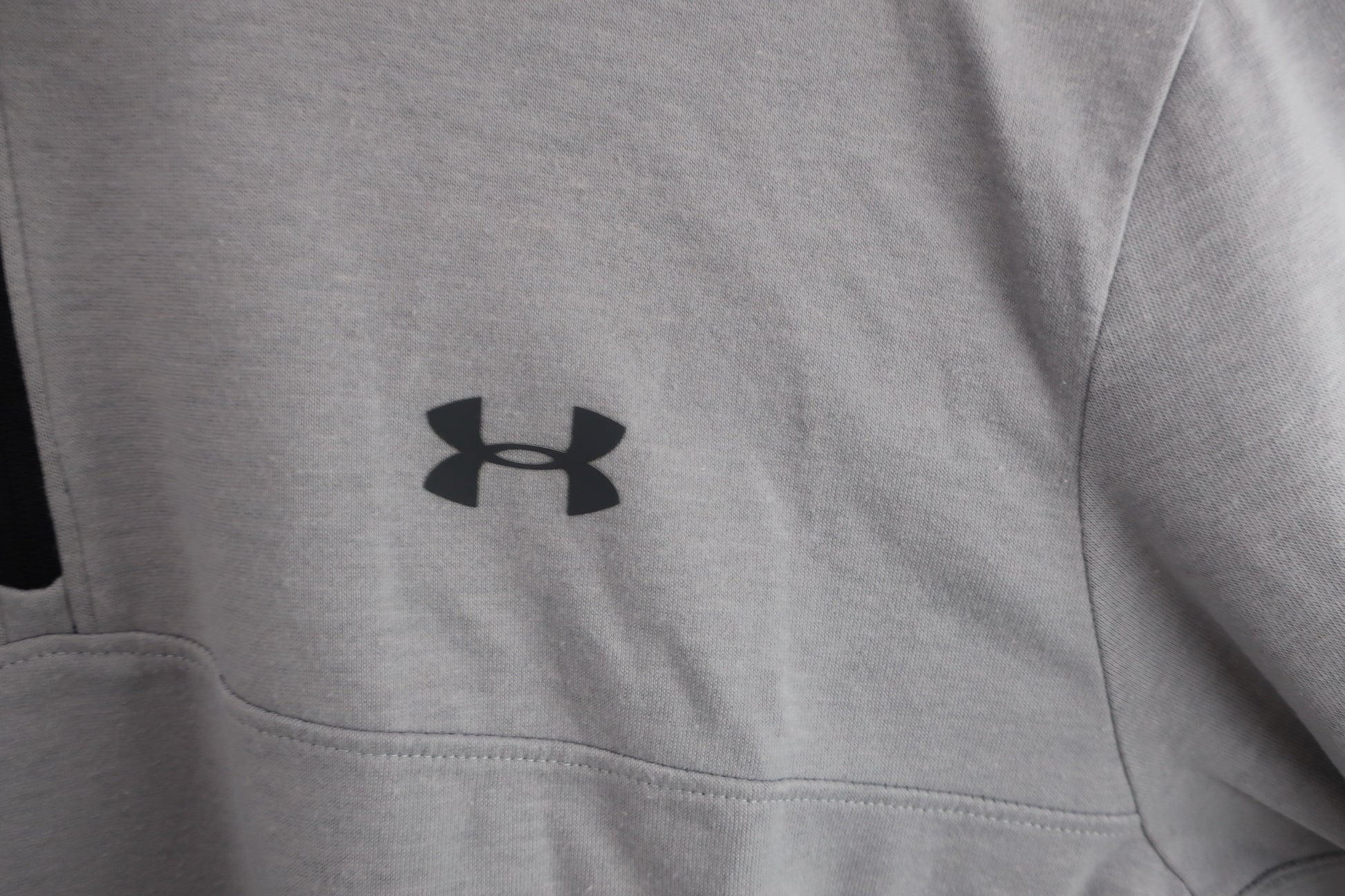 UNDER ARMOUR(アンダーアーマー) ハーフジップトレーナー グレー メンズ LG A-2