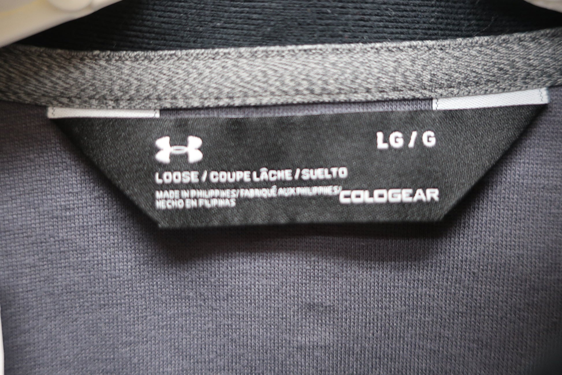 UNDER ARMOUR(アンダーアーマー) ハーフジップトレーナー グレー メンズ LG A-3