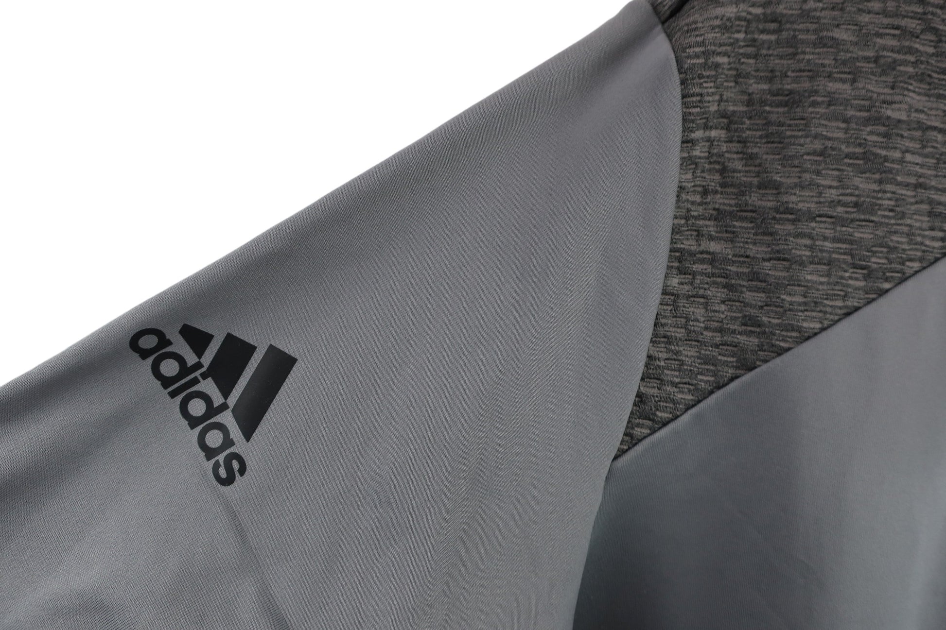 adidas(アディダス) ハーフジップトレーナー グレー メンズ O B-2