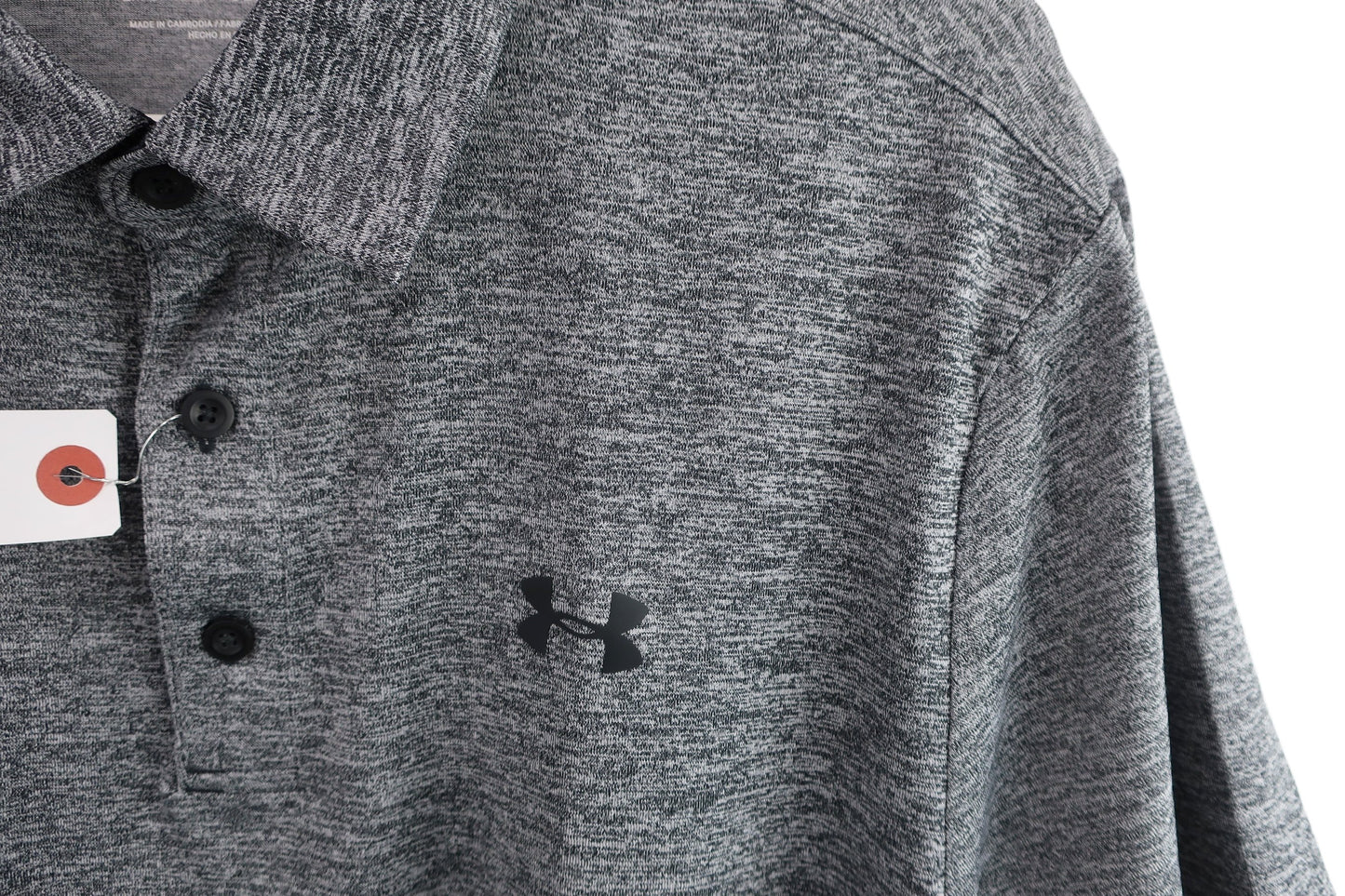 UNDER ARMOUR(アンダーアーマー) ポロシャツ グレー メンズ LG A-2