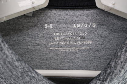 UNDER ARMOUR(アンダーアーマー) ポロシャツ グレー メンズ LG A-3