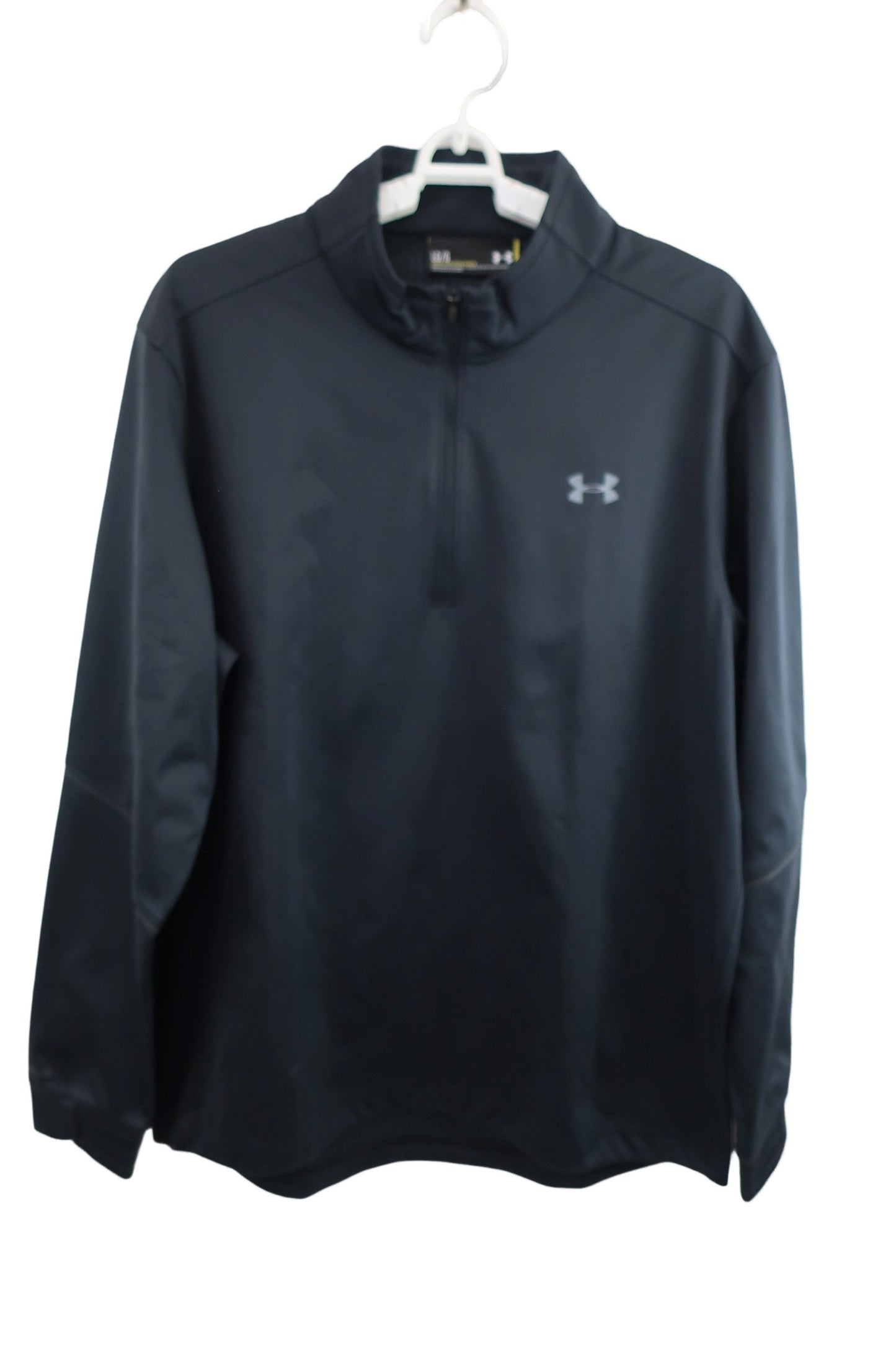 UNDER ARMOUR(アンダーアーマー) ハーフジップトレーナー 黒 メンズ LG A-1