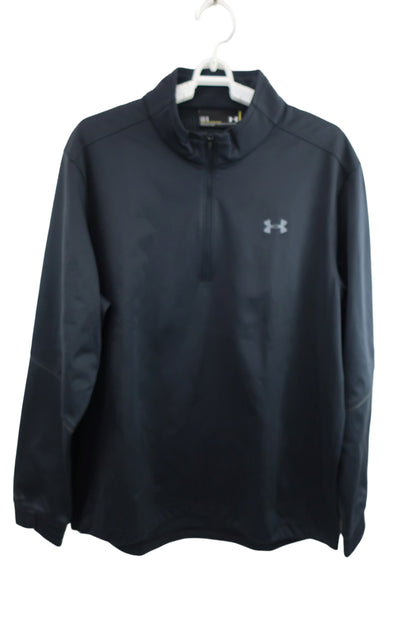 UNDER ARMOUR(アンダーアーマー) ハーフジップトレーナー 黒 メンズ LG A-1